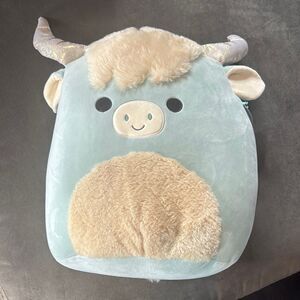 Squishmallows Armie Highland Cow 16” Plush KellyToy #1296 NWT